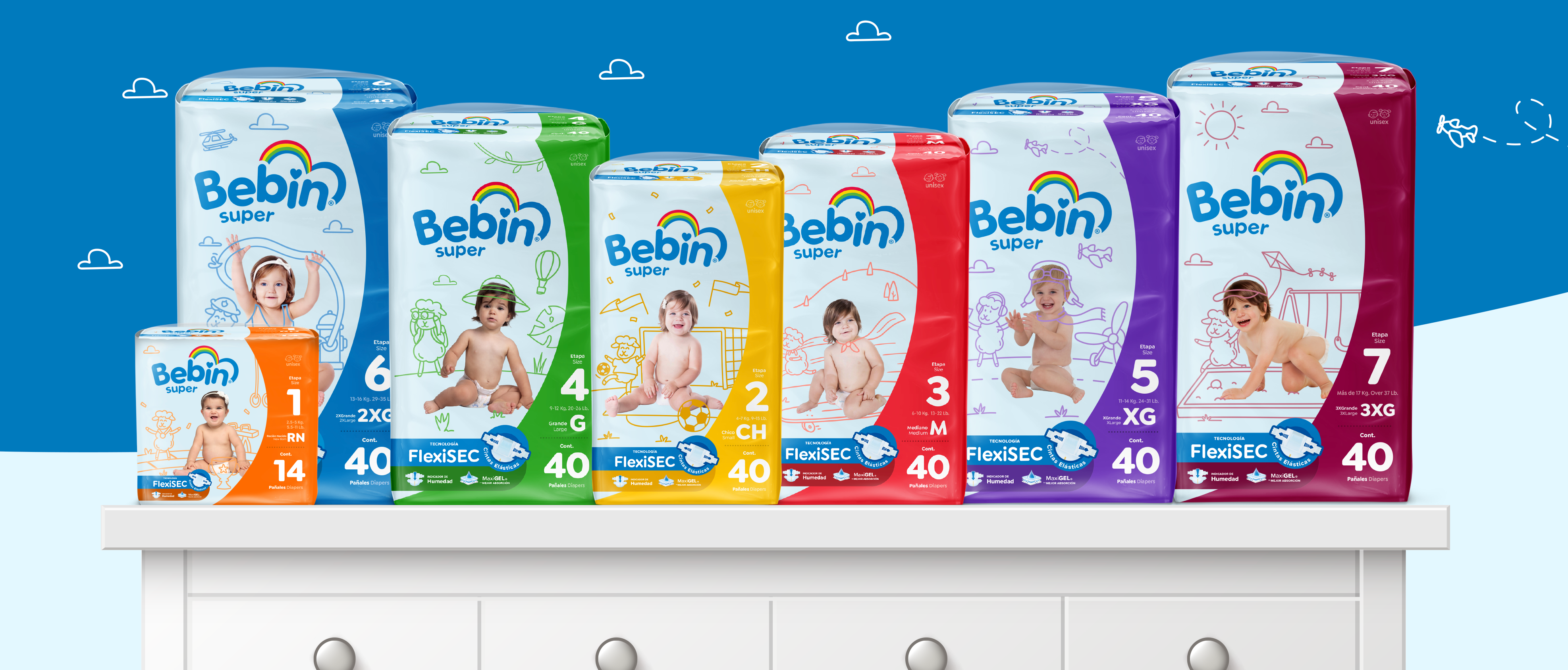 Etapas de pañales: Acompañando cada momento de desarrollo de tu bebé