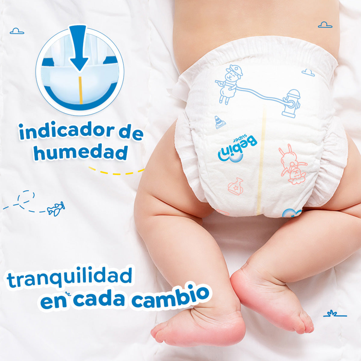Pañales para bebé | Etapa 6 (13 - 16kg) | 160 pz