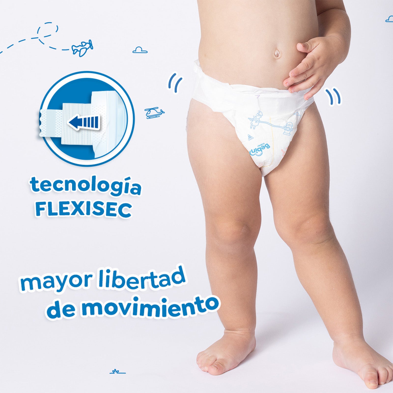 Pañales para bebé | Etapa 4 (9 - 12kg) | 84 pz