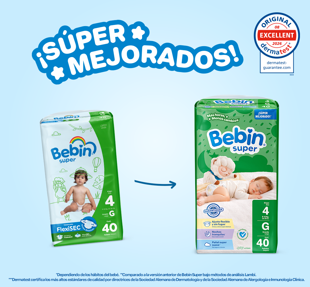 Pañales para bebé | Etapa 4 (9 - 12kg) | 160pz