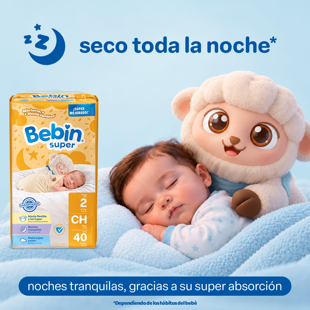 Pañales para bebé | Etapa 3 (6 - 10kg) | 160 pz
