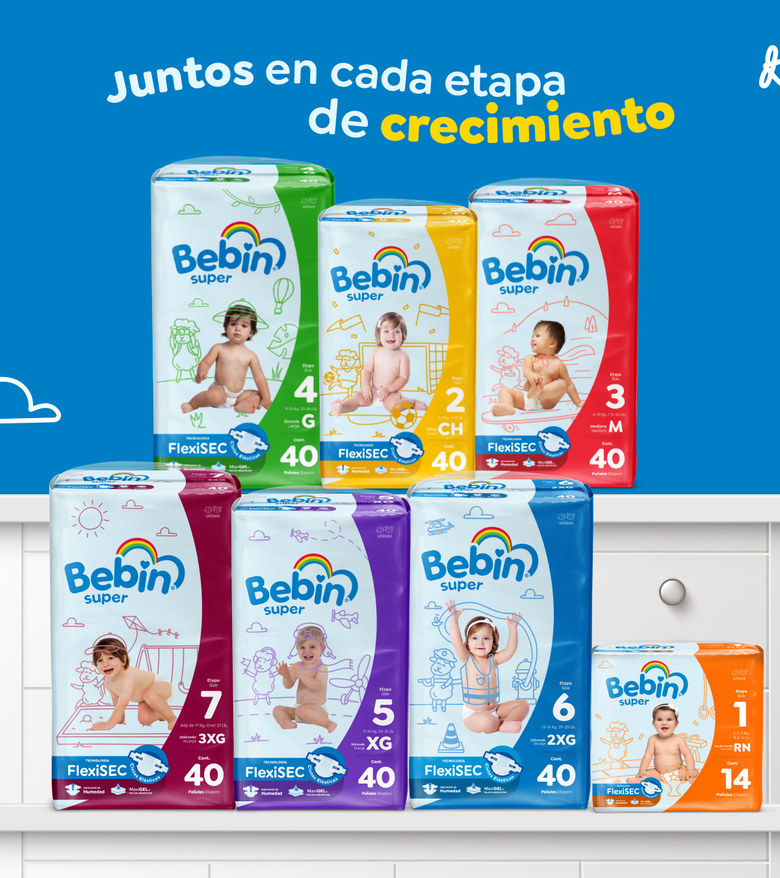Bebin Milk Pañales – Bebin Super