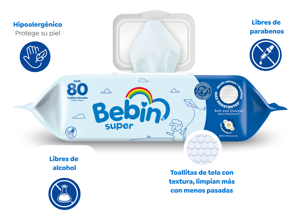 Bebin Milk Bebin Super - Pañales para Bebé