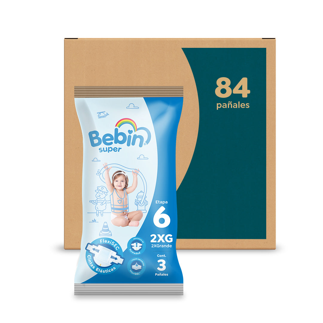 Pañales para bebé | Etapa 6 (13 - 16kg) | 84 pz