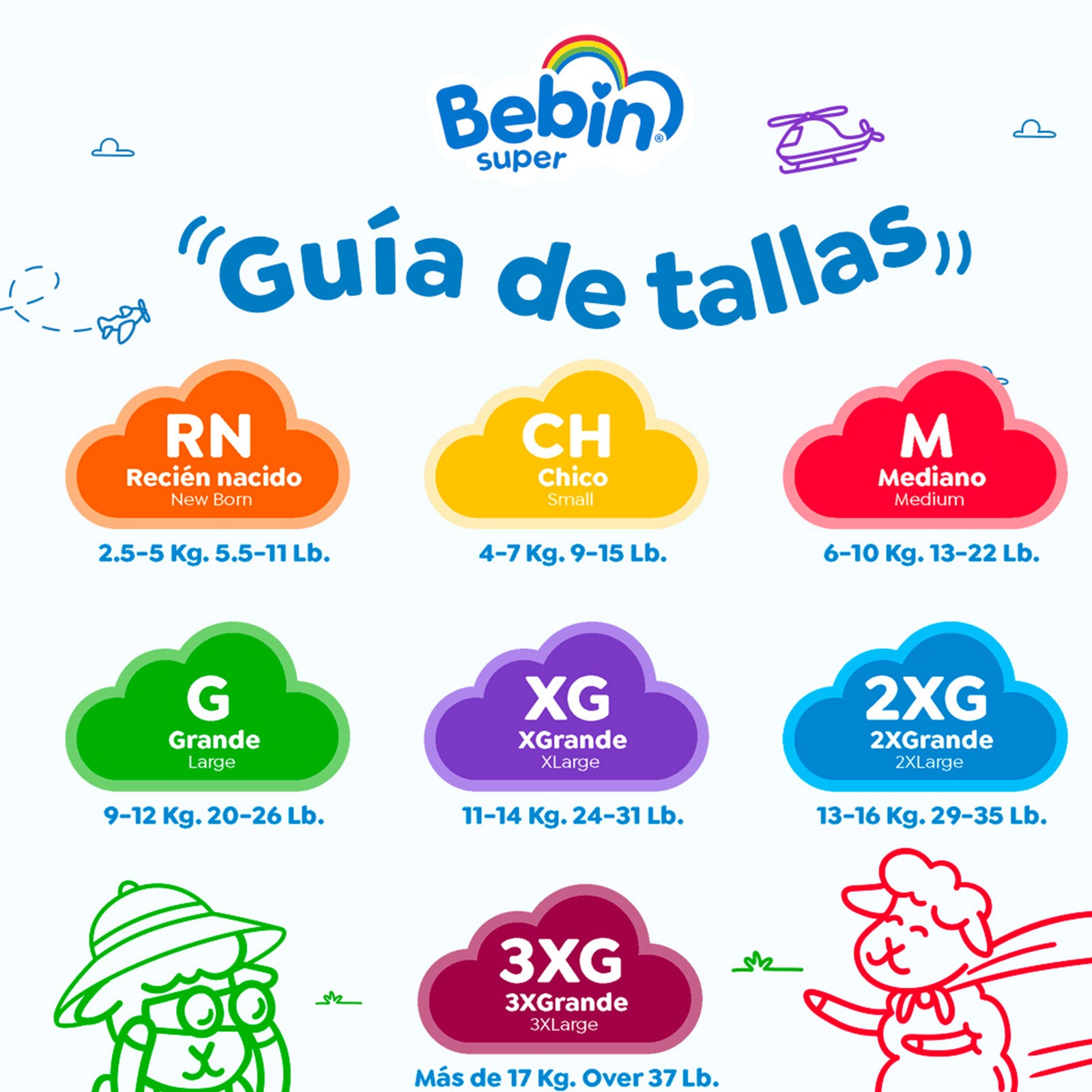 Pañales para bebé | Etapa 4 (9 - 12kg) | 84 pz