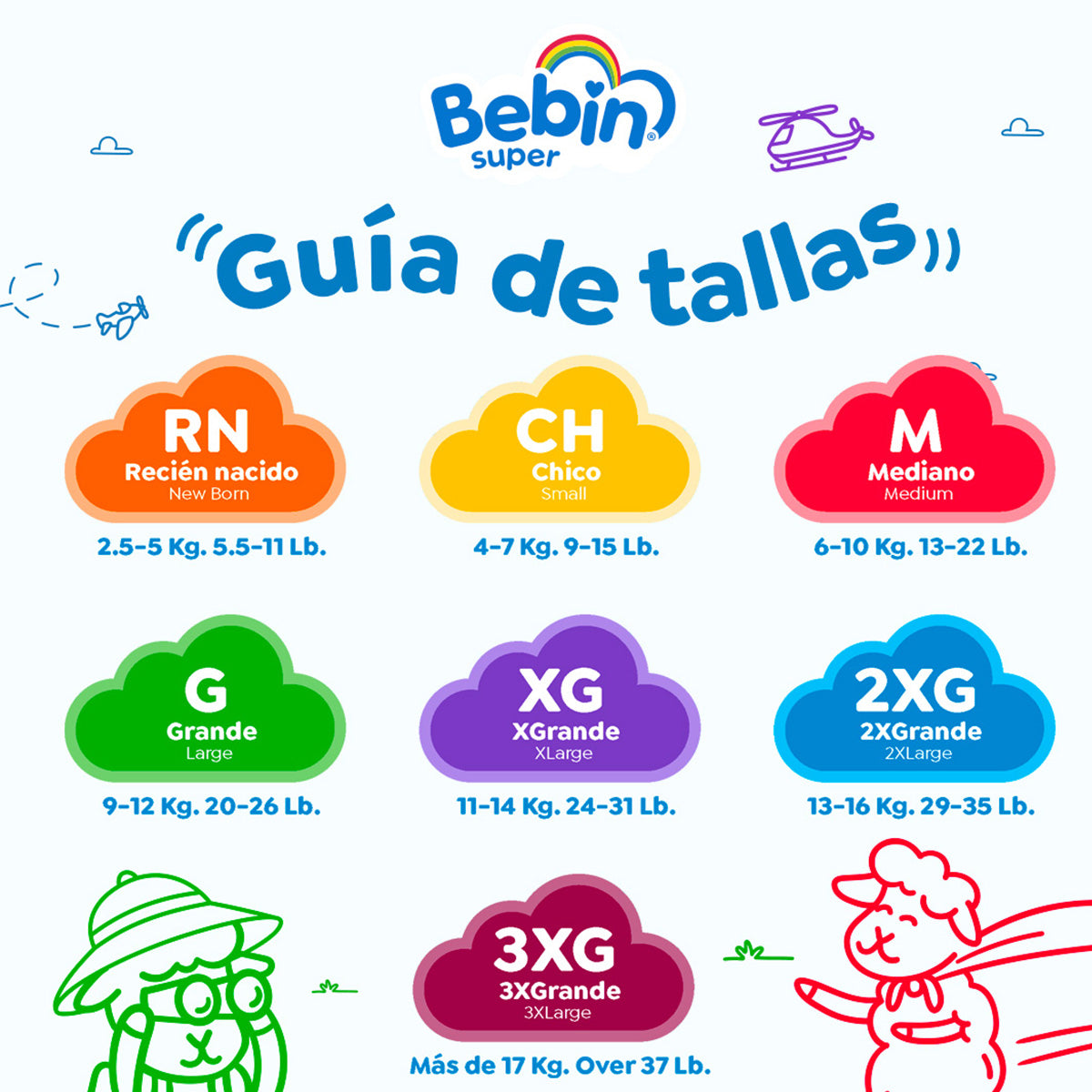 Pañales para bebé | Etapa 3 (6 - 10kg) | 160 pz