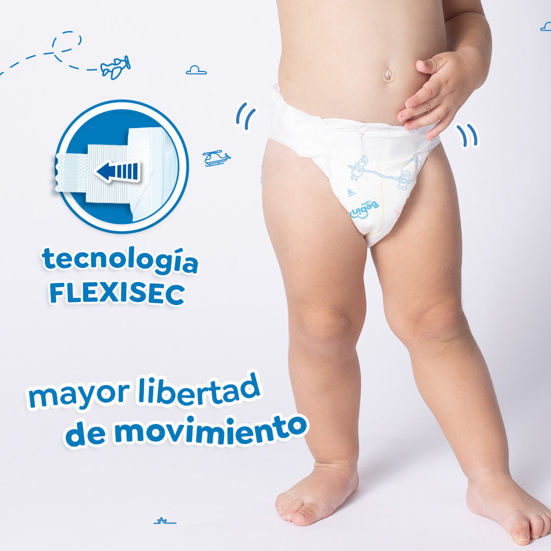 Pañales para bebé | Etapa 4 (9 - 12kg) | 80 pz